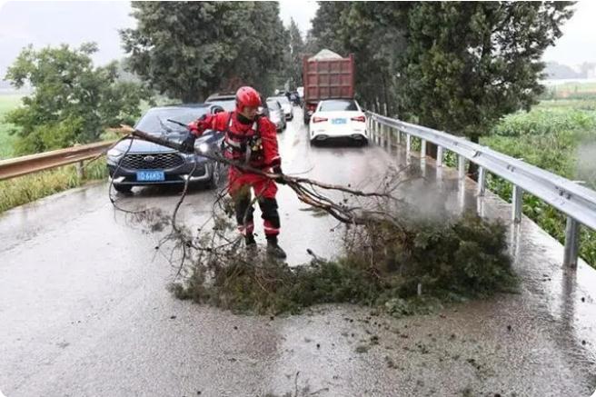 麒麟?yún)^(qū)遭暴雨突襲|部分道路積水嚴(yán)重，消防緊急排澇解憂